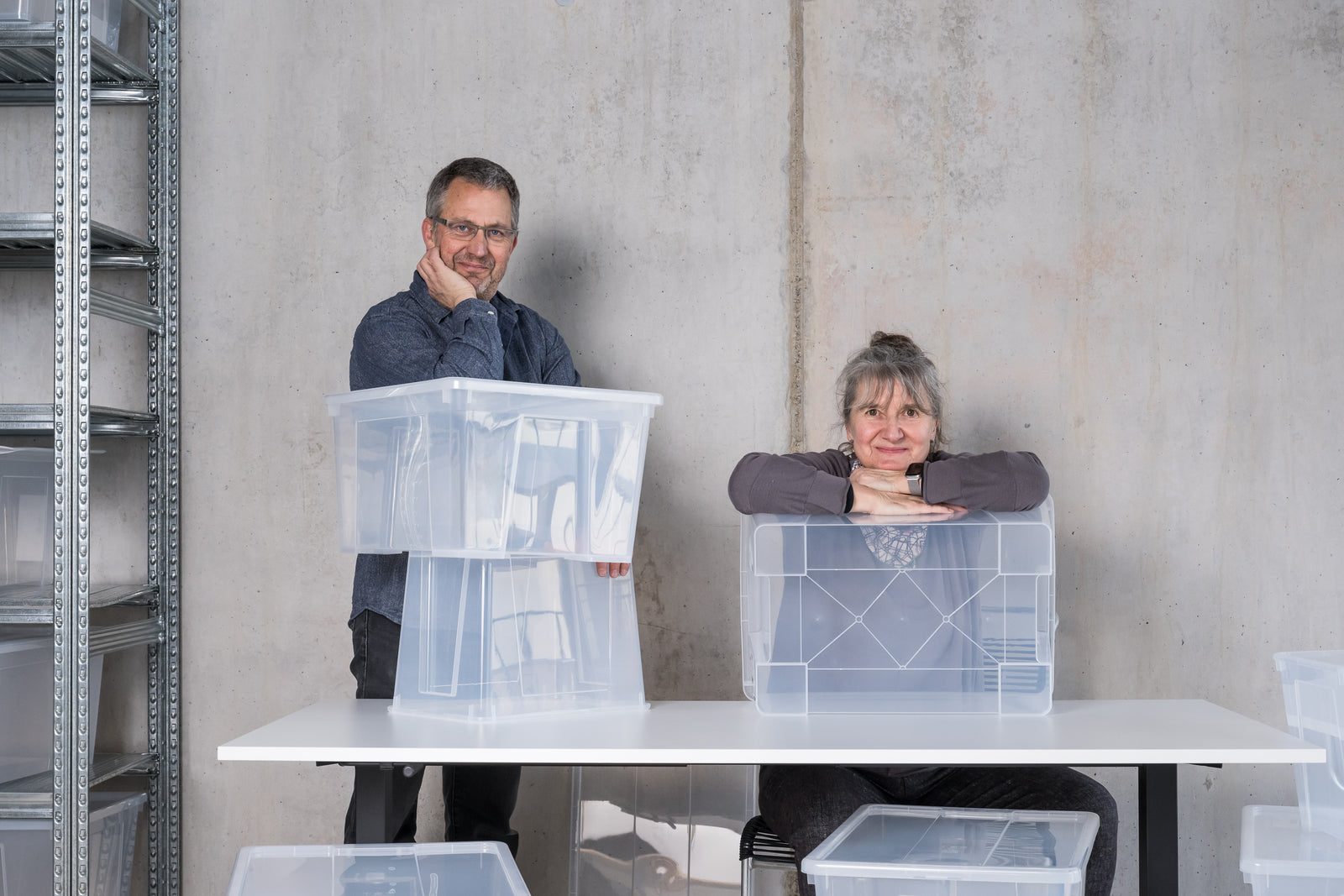 Portrait von Brigitta und Benedikt Martig-Imhof (Bild: Ethan Oelman)