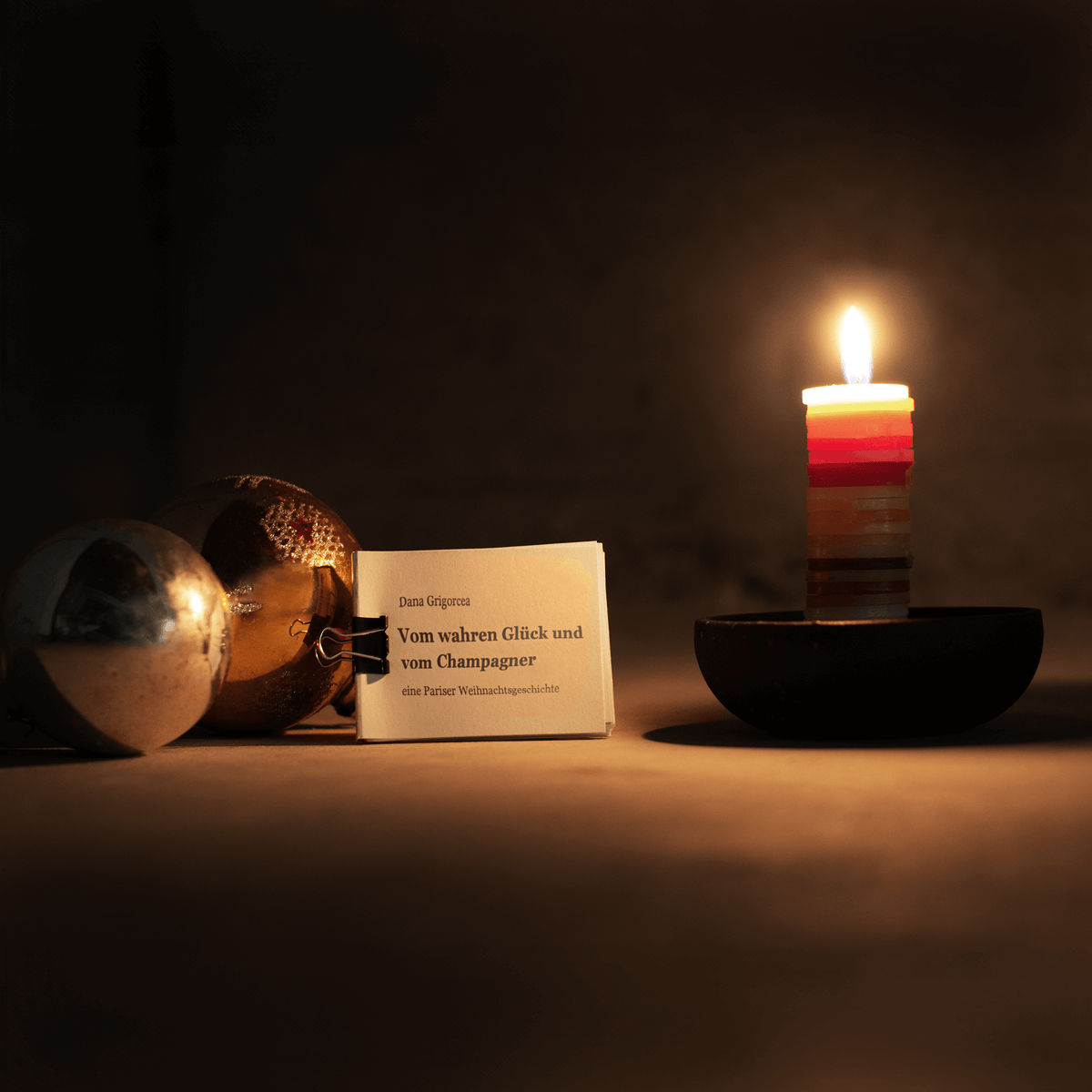 Dana Grigorcea, literarischer Adventskalender (Fensterbild)