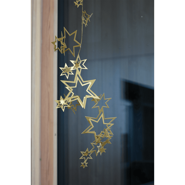 Filetstern-Wolke, gold