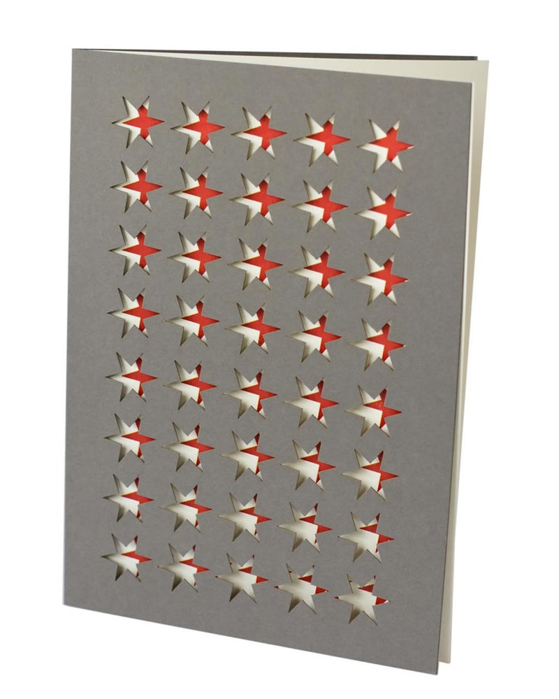 Doppelkarte A5 Stern