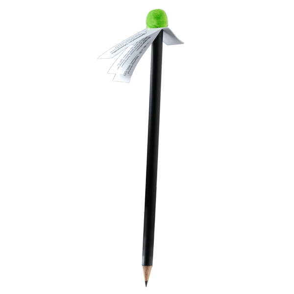 Pompon-Magnet Bleistift, hellgrün